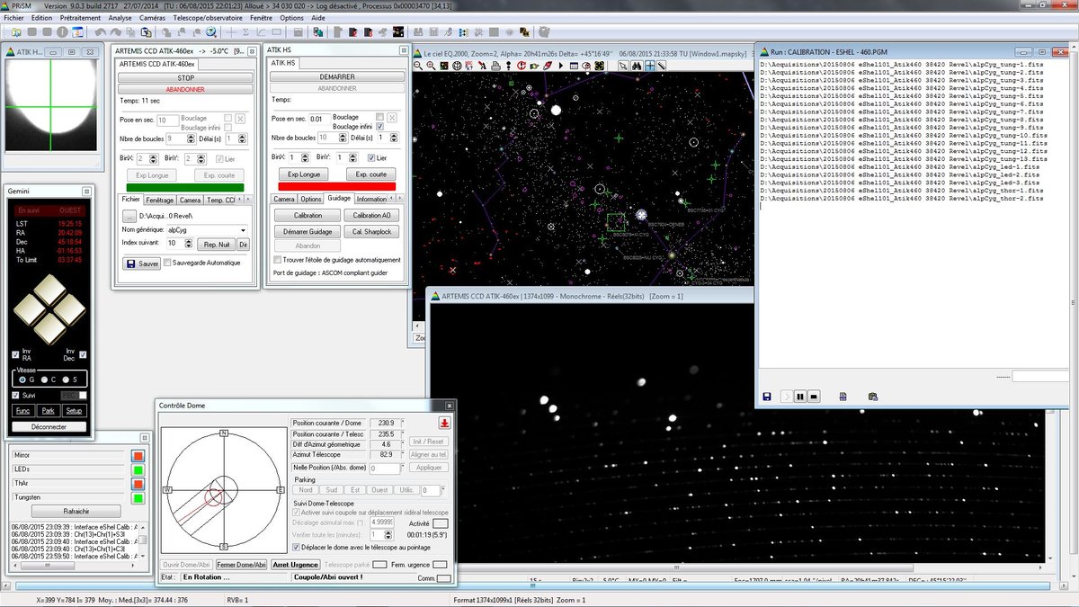 PRISM 9 script to automatically take reference spectra...