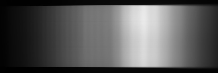 50% resized image of flat with calibration unit of ALPY600 and ST10XME camera in 1x1 binning