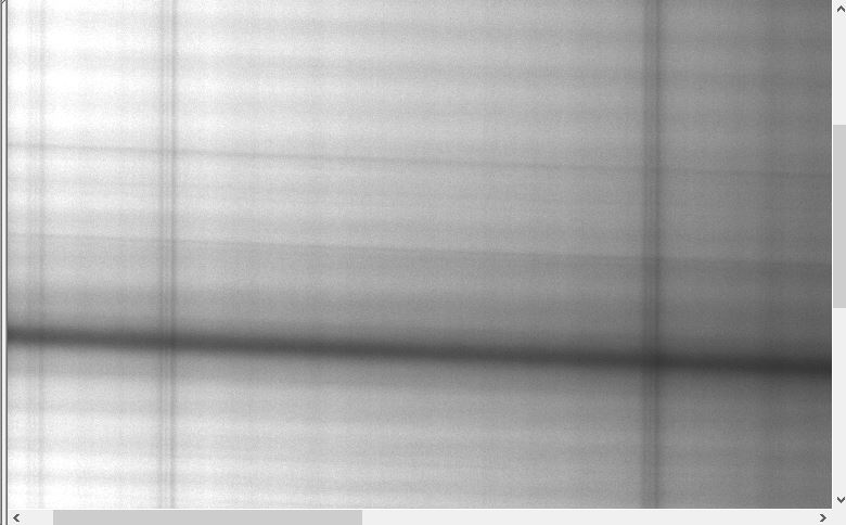 ASI 174 Interference banding at Ha