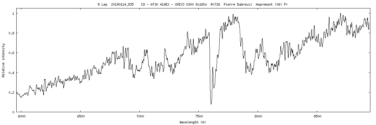 V* R Lep -- Carbon Star