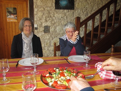 Repas à la ferme des étoiles...