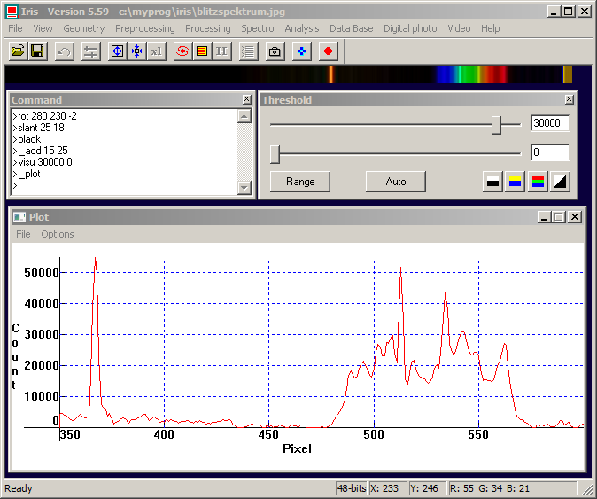 preprocessing with IRIS