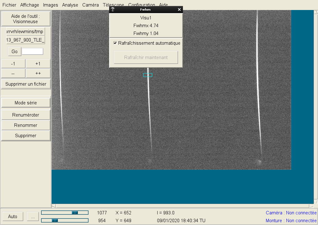 FWHM refreshed measurement